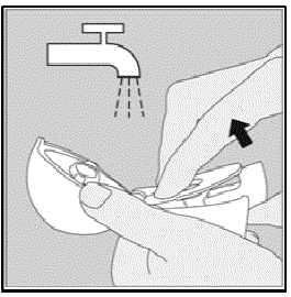 Clean your HANDIHALER device - Illustration